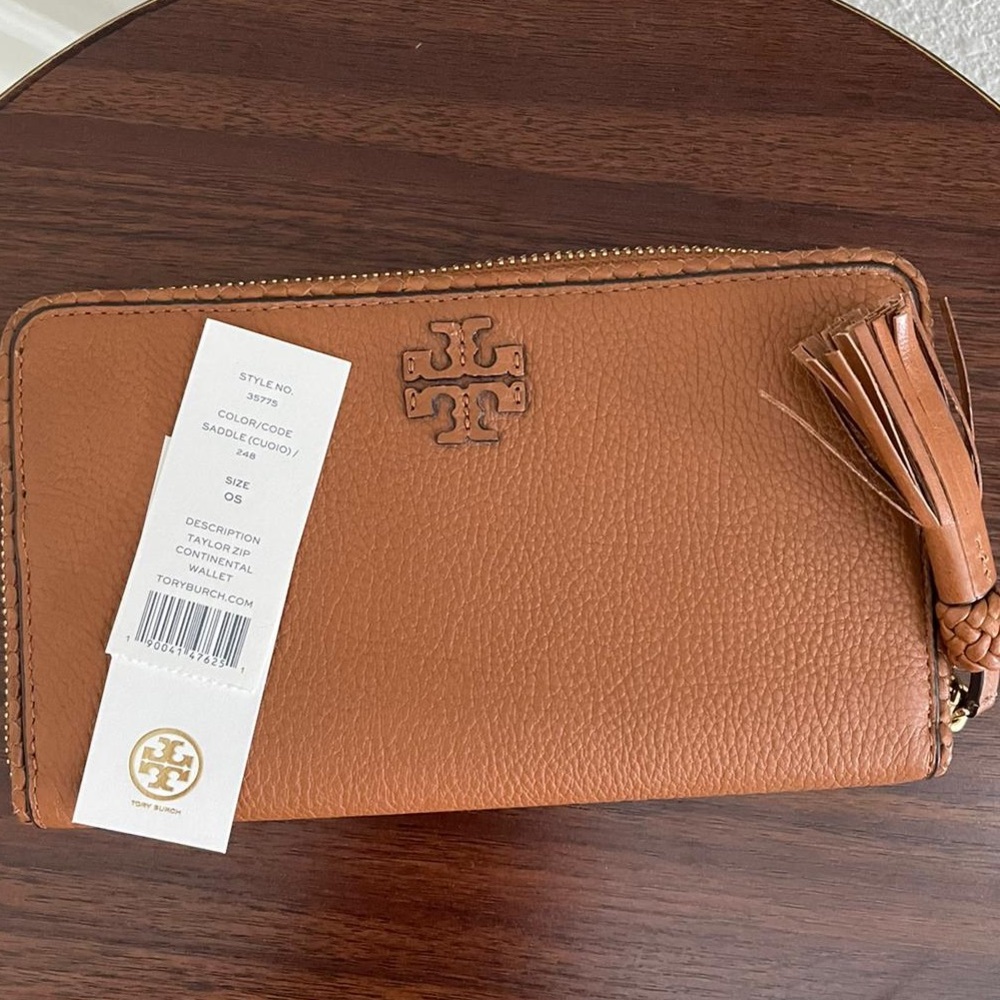 Tory Burch Taylor Zip Continental Wallet